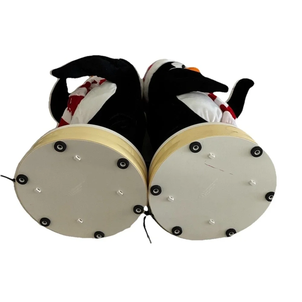 Gemmy Penguins Set of 2‎ for 3-Piece Animated Christmas Band *No Polar Bear